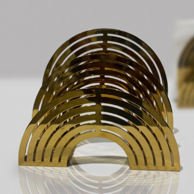 Geometric Arch Napkin Holder