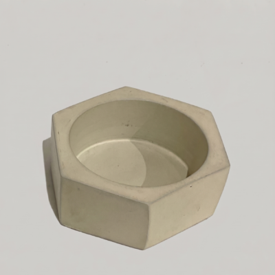 Hexagonal Aluminium T-Light Holder