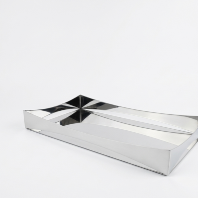 Modern Geometric Sculptural Tray