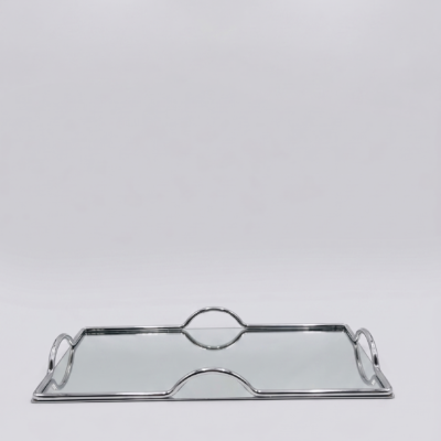 mirrored vanity tray