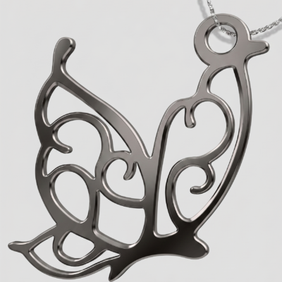 Aura Minimalist Modernist Bee Ornament.