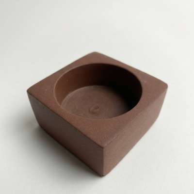 Terra Geometric Matte Tealight Holder