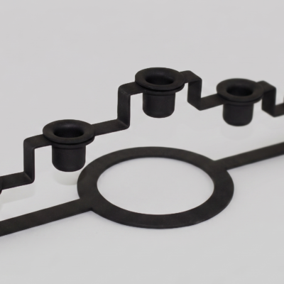 Geometric multi-candle holder