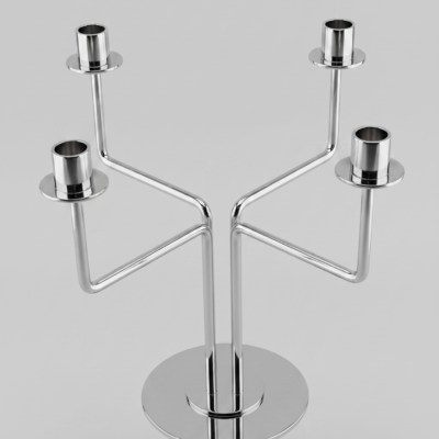 four-arm candelabra