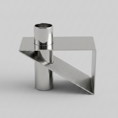 Apex Geometric Taper Candle Holder