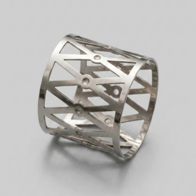 The Matrix Cutout Napkin Ring