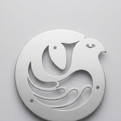 Ornis Polished Metal Trivet