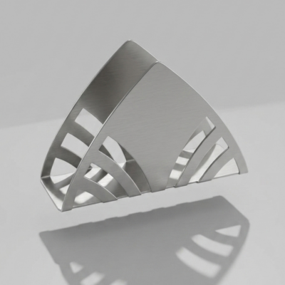Stainless Steel Geometric Napkin Holder