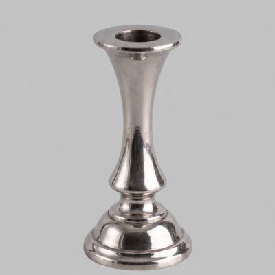 Modern Hourglass Taper Candle Holder.