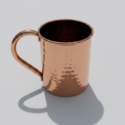 Classic Hammered Copper Moscow Mule Mug