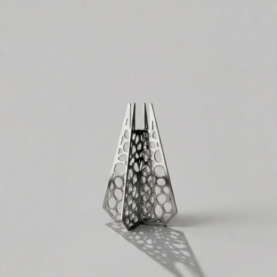 Aura Perforated Candle Holder